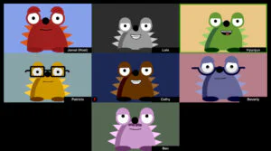 An Animated Council Meeting on Zoom